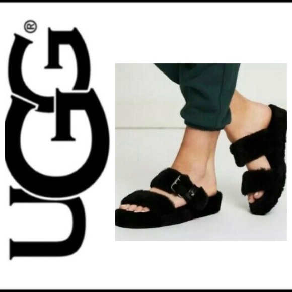 ❌SOLD❌   ugg fuzzy slides - Picture 3 of 16